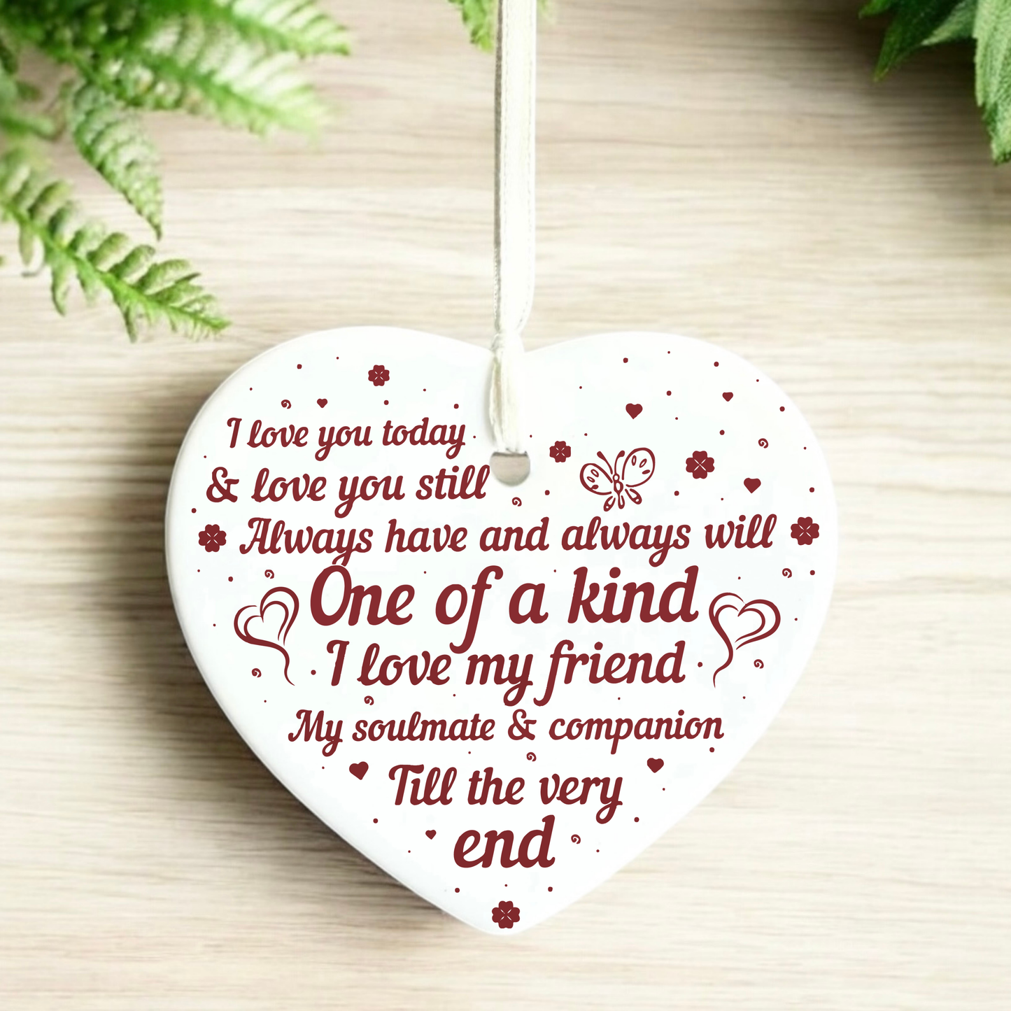 Love quote
Valentines day
heart
ceramic heart keepsake
together with you
anniversary
wedding
couple
boyfriend
girlfriend
gift ideas
gifts