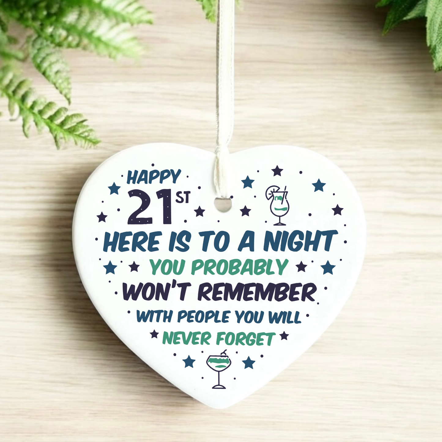 21st birthday
21st
gifts for 21st
ceramic heart
21st birthday keepsake