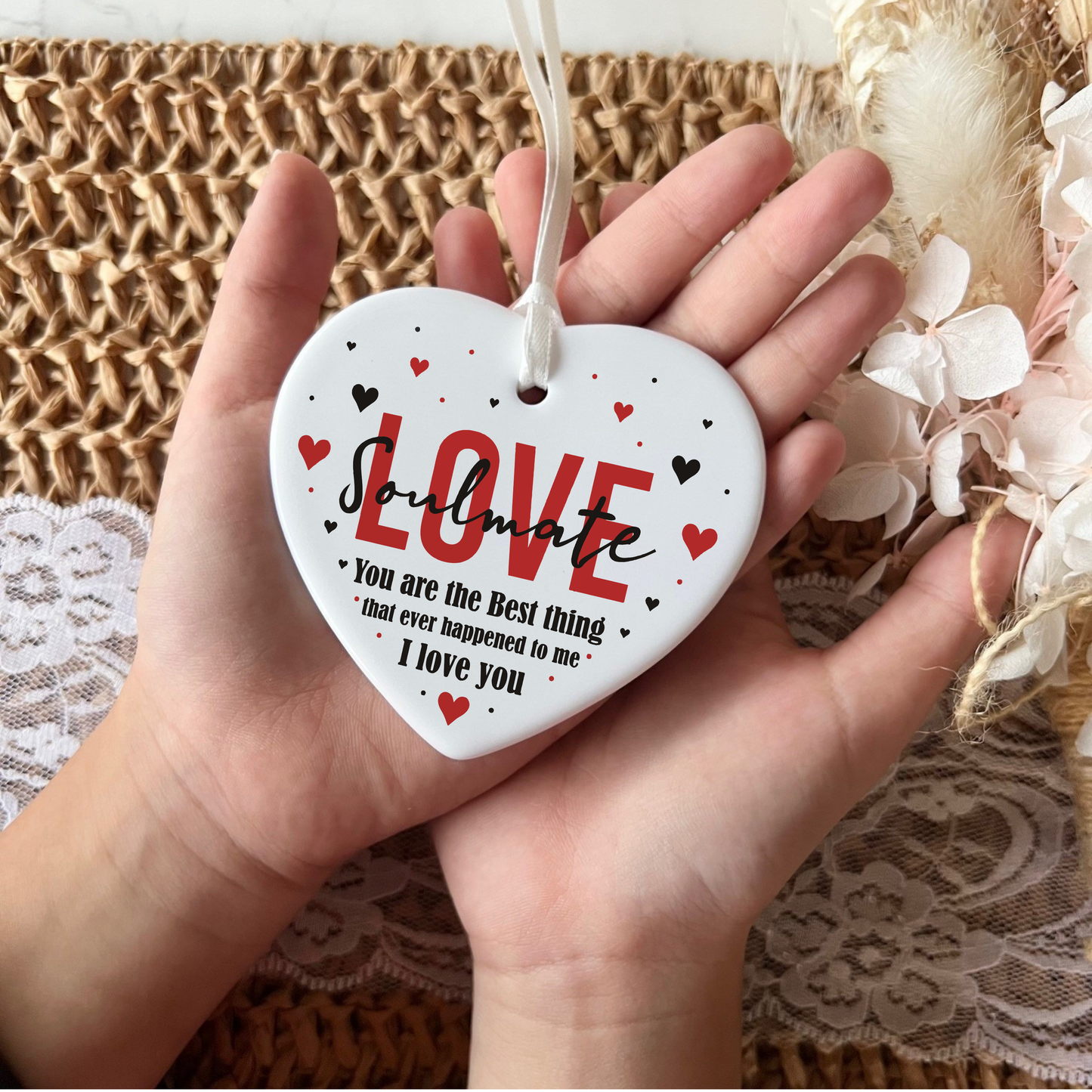 Love quote
Valentines day
heart
ceramic heart keepsake
together with you
anniversary
wedding
couple
boyfriend
girlfriend
gift ideas
gifts