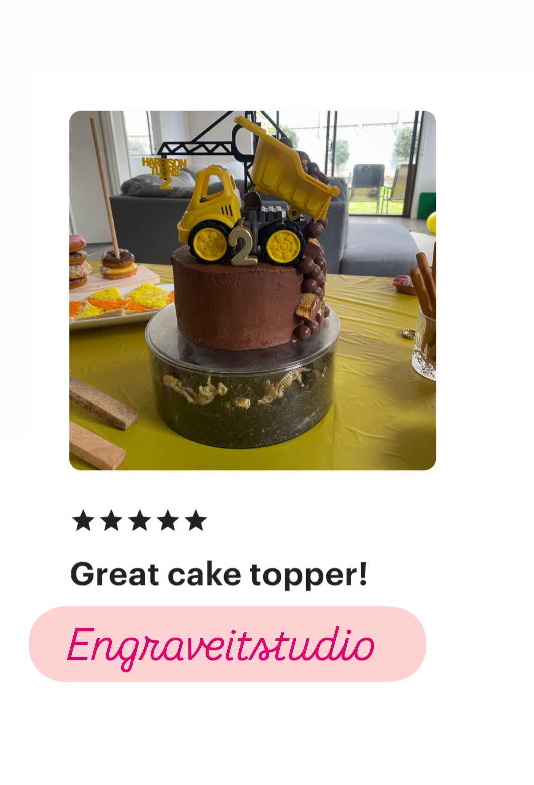 Crane Cake Topper