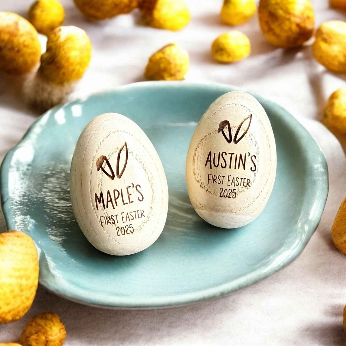 My First Easter Egg Shaker | Happy Easter | Custom wood egg shaker