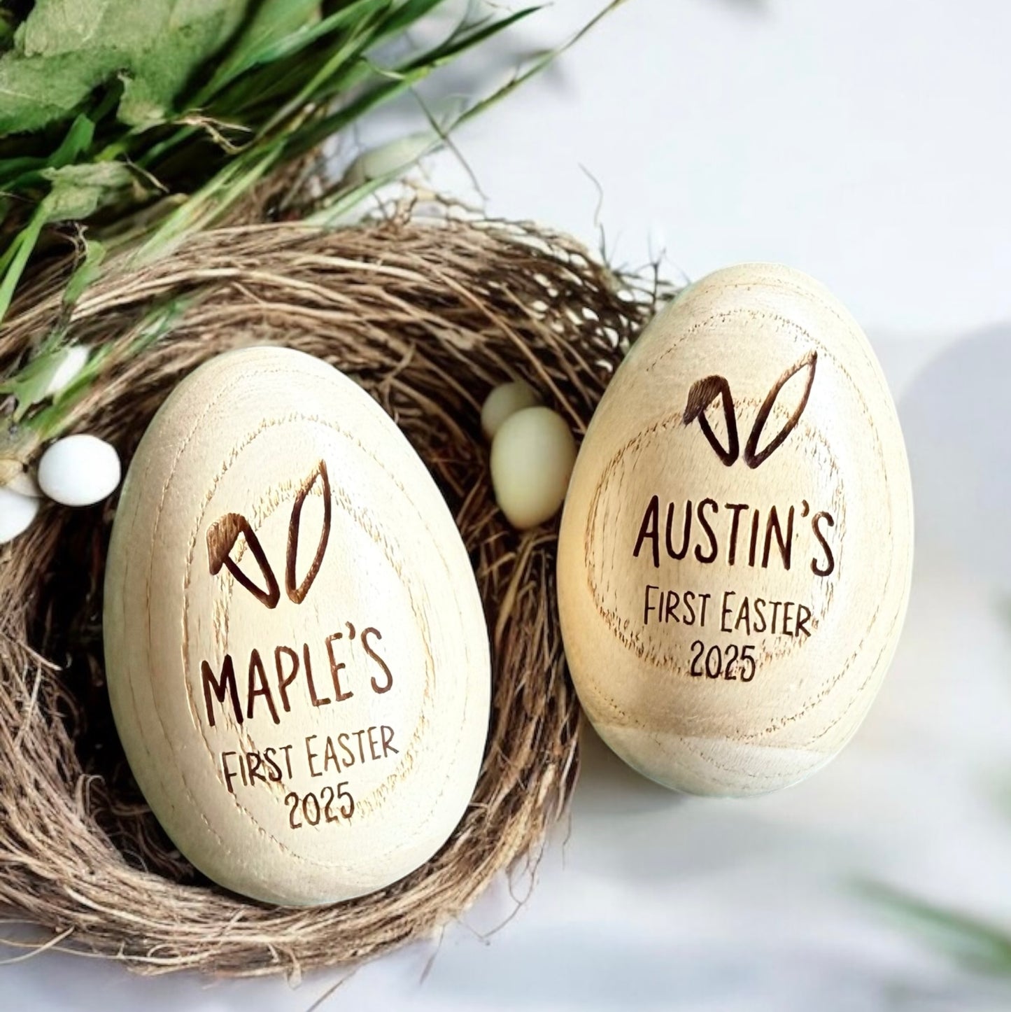 My First Easter Egg Shaker | Happy Easter | Custom wood egg shaker