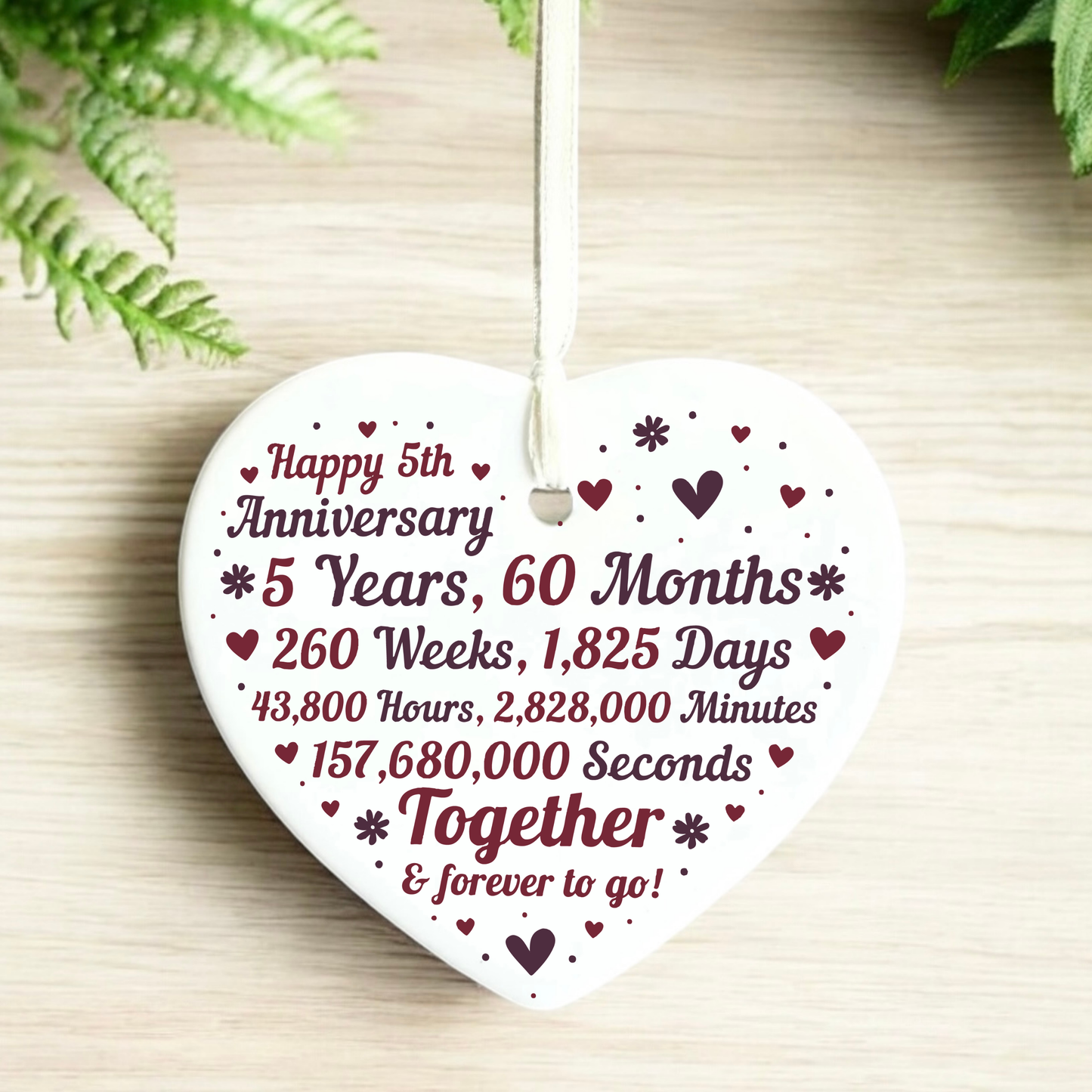 5th anniversary
fifth anniversary
gifts for 5th anniversary
heart keepsake