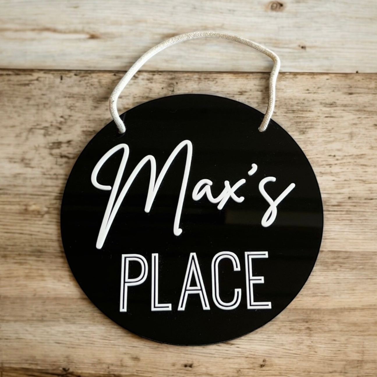 Personalised Cubby House sign Acrylic