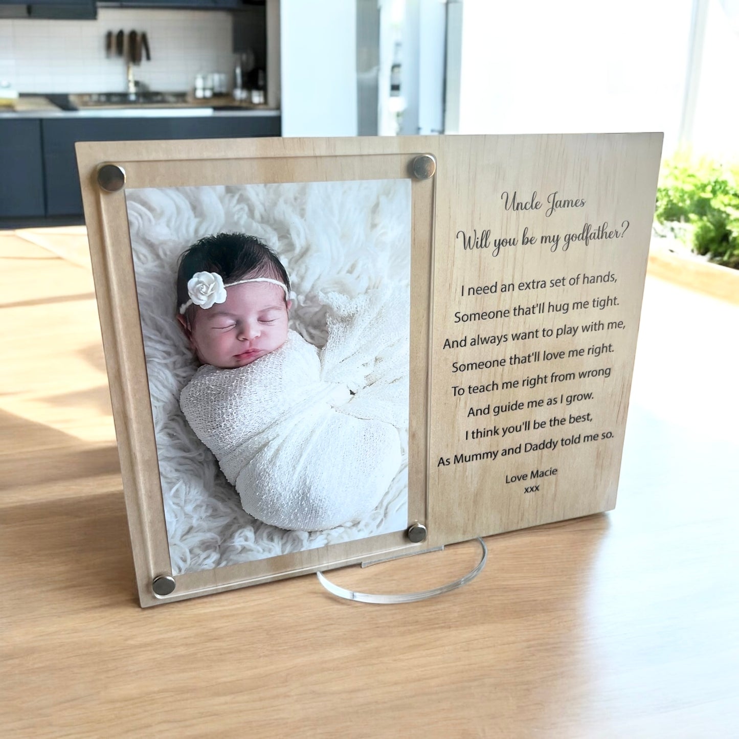 Will you be my godfather?
frame
godmother proposal
godfather proposal
godparents proposal