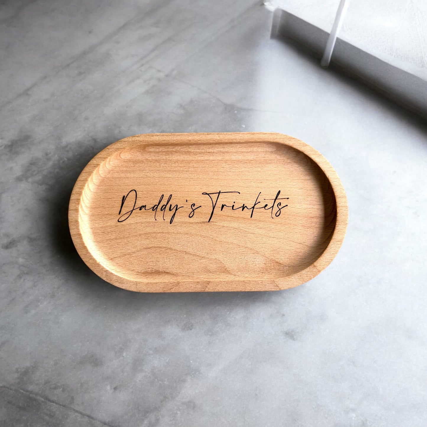 Daddys trinket
gifts for dad
trink tray
wood tray