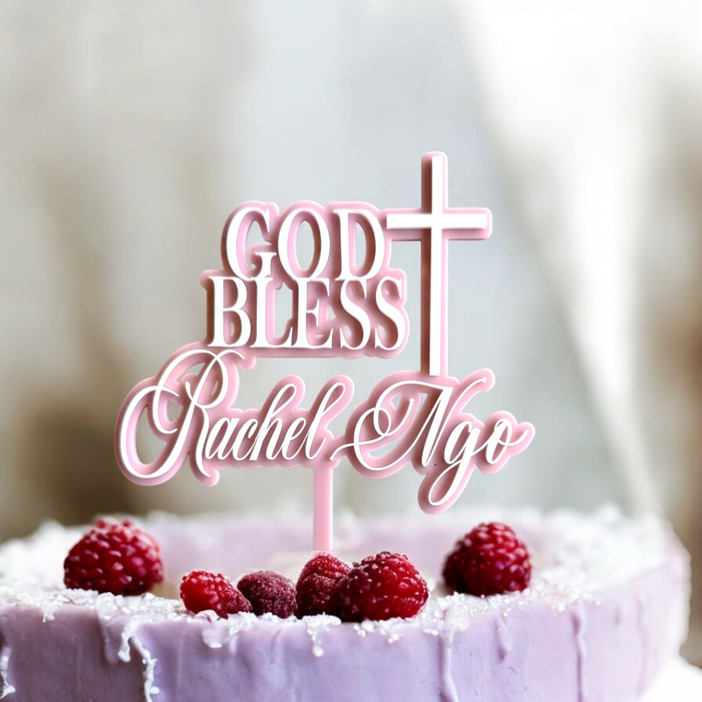 Religious cake topper
cake topper
First Holy Communion
Baptism
Christening
God Bless
Cross