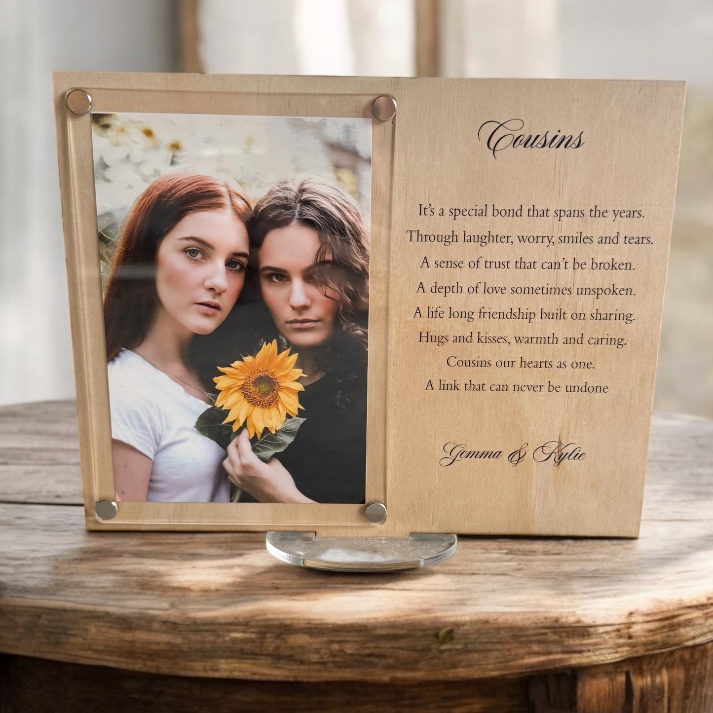 Cousins
Cousins frame
Gifts for cousin