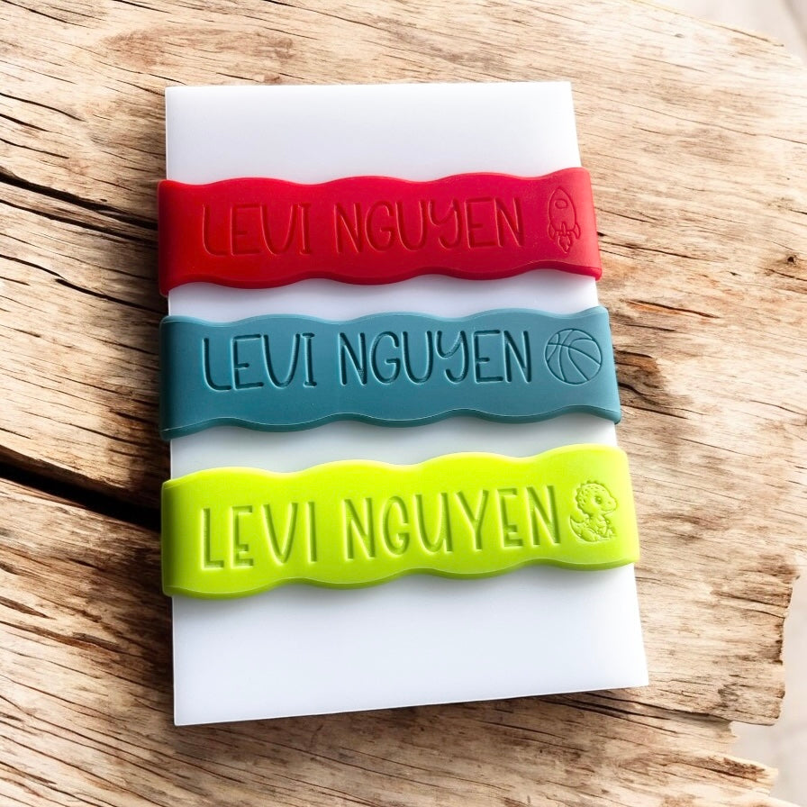 Bottle Name Bands, Sippy Cup Labels, Cup Name Bands, Water Bottle Band, Kids Name Labels, Custom Cup Label, Silicone Name Band, Personalised Band, Name Bands for Kids, Engraved Bottle Band, School Bottle Label, Daycare Name Band, Sport Bottle Label, Baby Bottle Band, Custom Name Band, Reusable Cup Label, Kids Drink Labels, Name Label Band, Toddler Name Band, Engraved Name Band