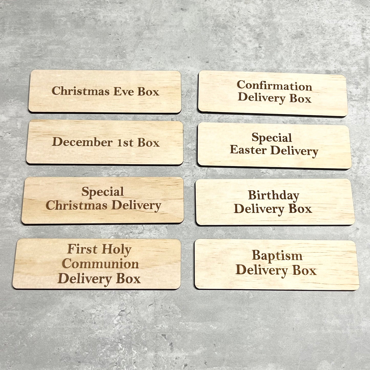 Personalised Christmas Crate Interchangeable Box