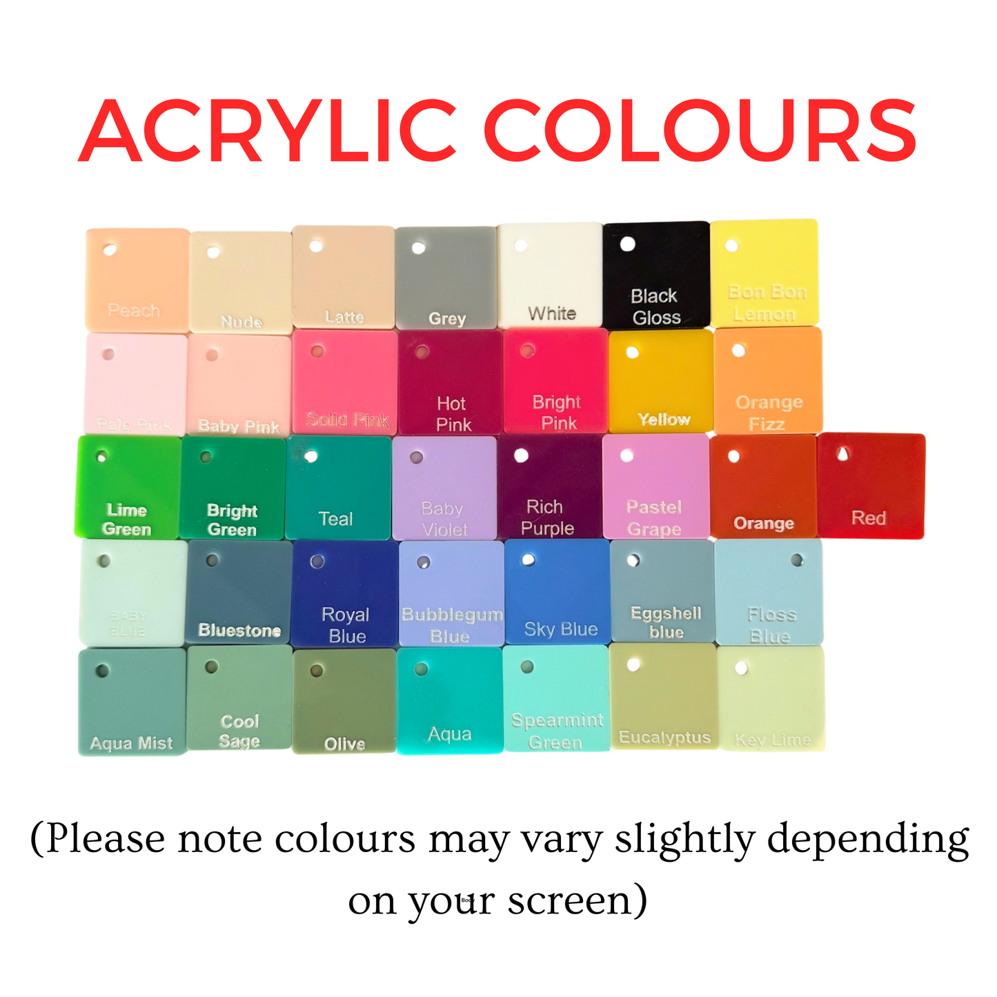 Personalised Cubby House sign Acrylic