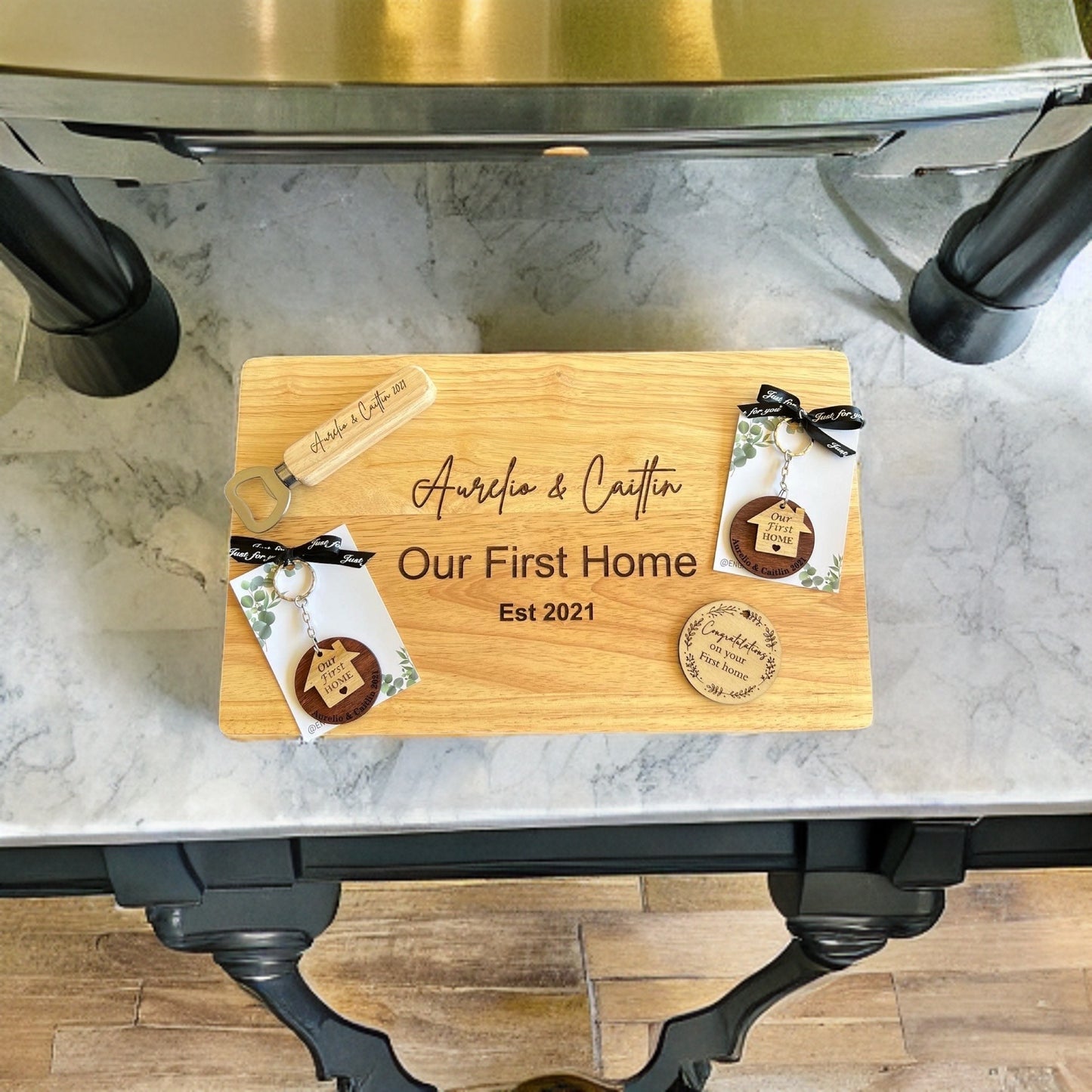New Home House Warming Engraved Gift Pack