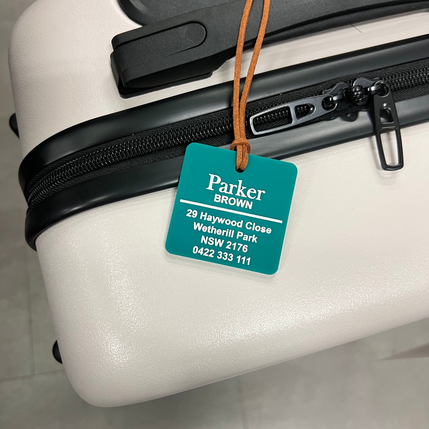 luggage tags, personalised luggage, travel luggage, gifts for travellers, gifts for him, gifts for her, jetset, square tags, ID Tags, holiday tags, bag tags, Travel Tag, travel tags