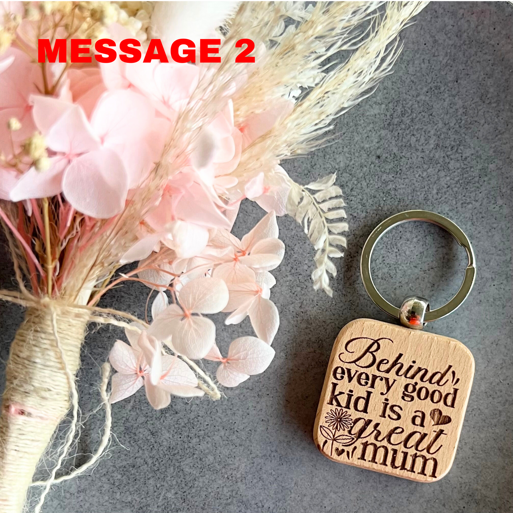 Wood Mum Key rings Engraved | Gifts for mum | Mother's Day | Range 2