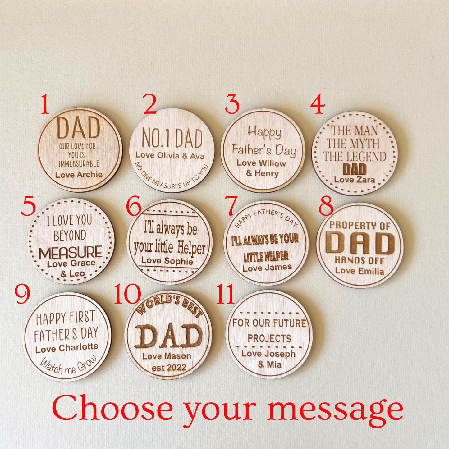 Personalised Tape measure for dad | Father's Day Gifts
