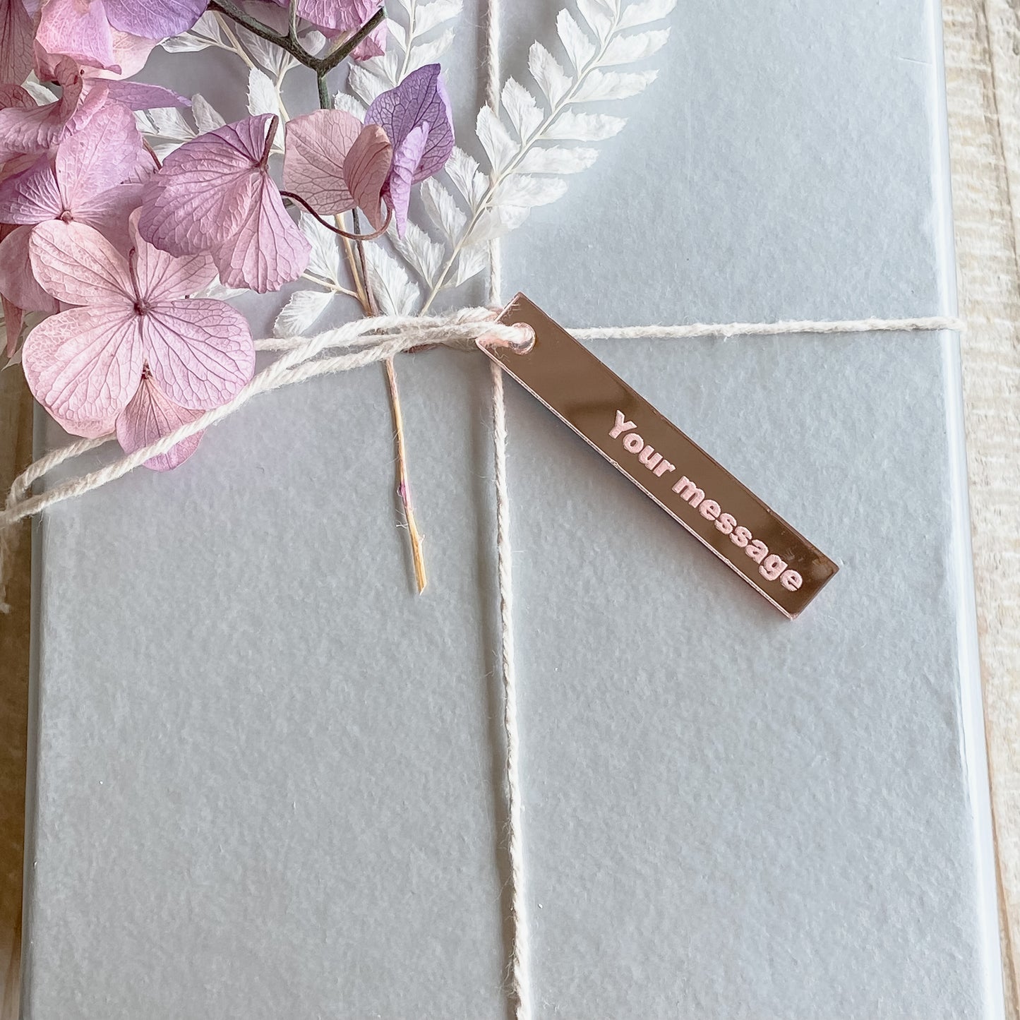 Personalised Favour Tag Sticks