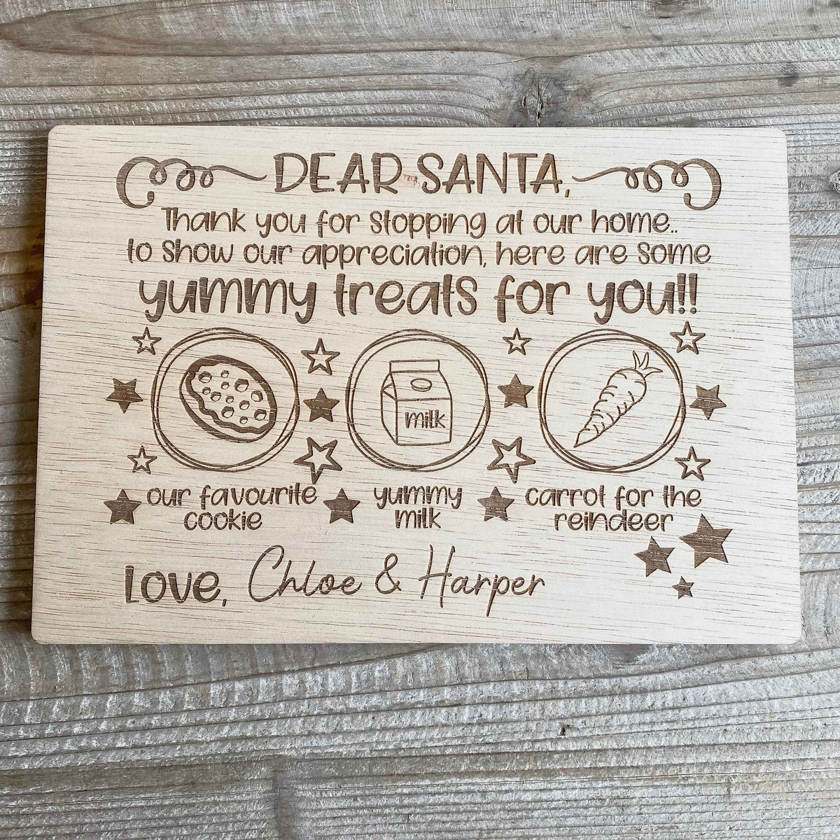Christmas Eve Snack Santa Snack Tray