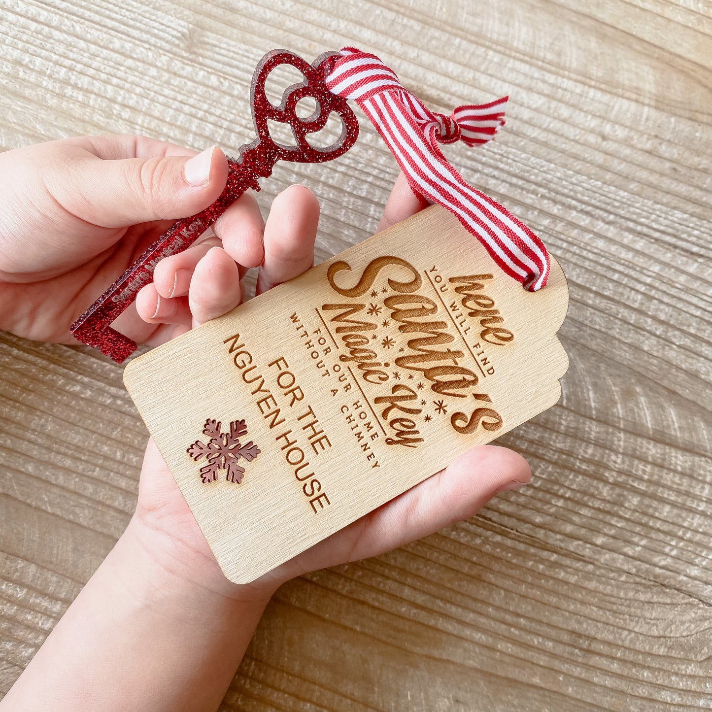 Large Santa's Magical Key Personalised