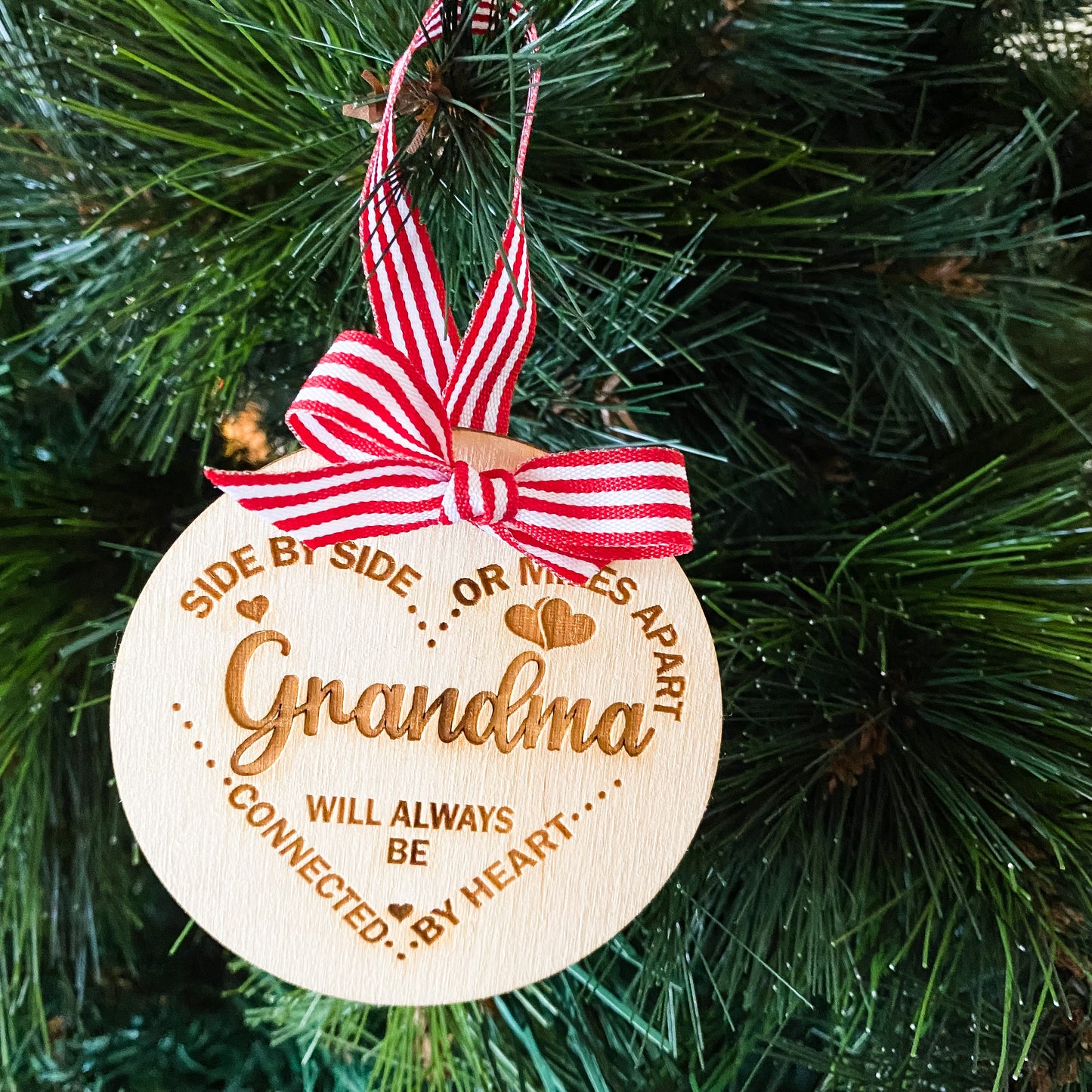Wooden Grandma Christmas Gift ornament