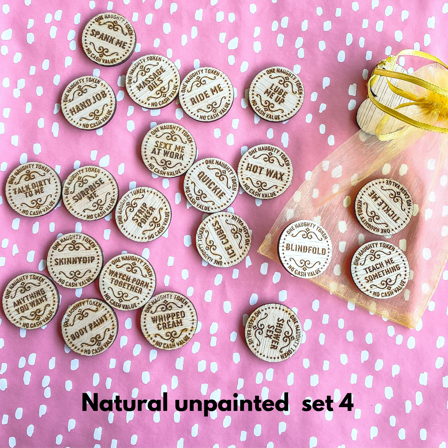 Romantic and Naughty Tokens Sex Valentines Gift Ideas