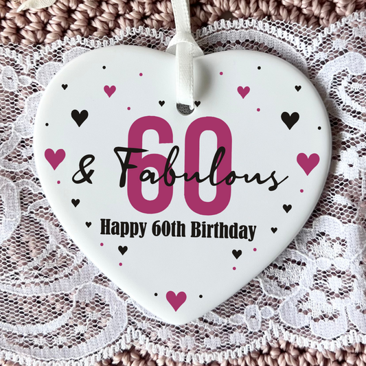 60th Birthday  
Ceramic Keepsake  
Heart-Shaped Gift  
Sixty Years  
Milestone Birthday  
Birthday Gifts  
Personalized Keepsake  
Anniversary Gift  
Celebration Gift  
Thoughtful Gesture  
Keepsake Memory  
Unique Gift Idea  
Cherished Keepsake