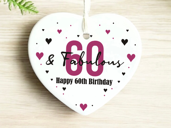 60th Birthday  
Ceramic Keepsake  
Heart-Shaped Gift  
Sixty Years  
Milestone Birthday  
Birthday Gifts  
Personalized Keepsake  
Anniversary Gift  
Celebration Gift  
Thoughtful Gesture  
Keepsake Memory  
Unique Gift Idea  
Cherished Keepsake