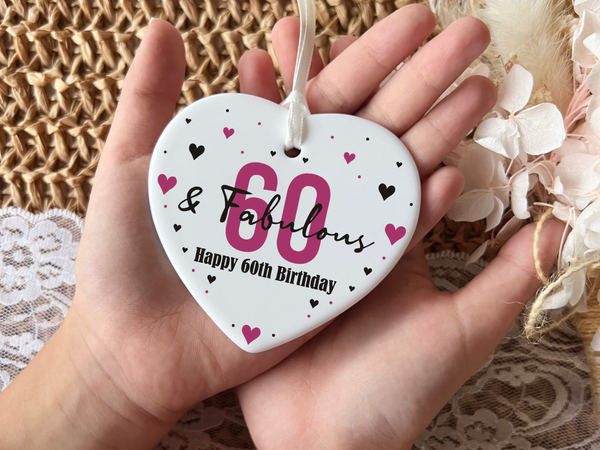 60th Birthday  
Ceramic Keepsake  
Heart-Shaped Gift  
Sixty Years  
Milestone Birthday  
Birthday Gifts  
Personalized Keepsake  
Anniversary Gift  
Celebration Gift  
Thoughtful Gesture  
Keepsake Memory  
Unique Gift Idea  
Cherished Keepsake