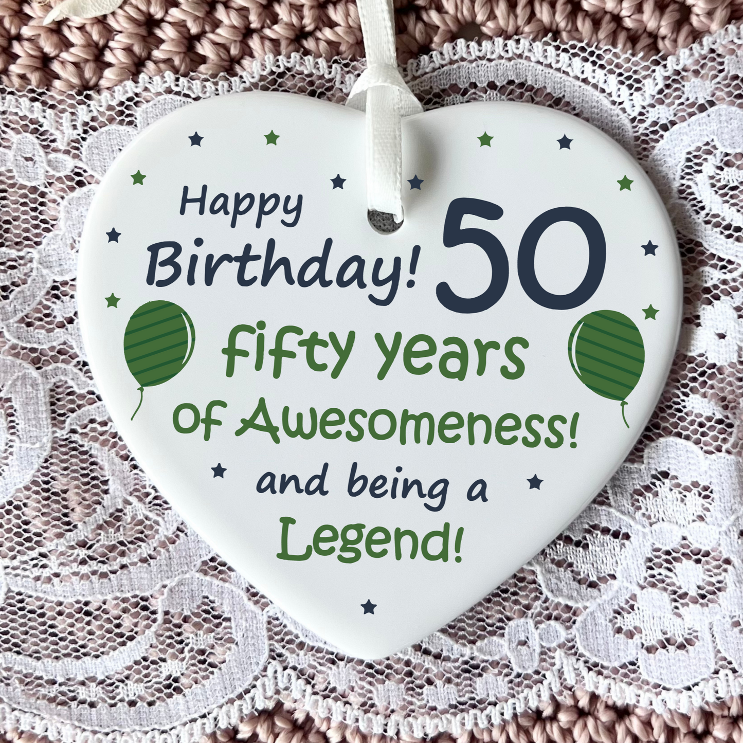 50th Birthday  
Ceramic Heart Keepsake  
Milestone Celebration  
Unique Gift Idea  
Personalized Keepsake  
Special Occasion Gift  
Heartfelt Present  
Cherished Memory  
Golden Jubilee  
Birthday Gifts  
Keepsake Ornament
50th
fifty