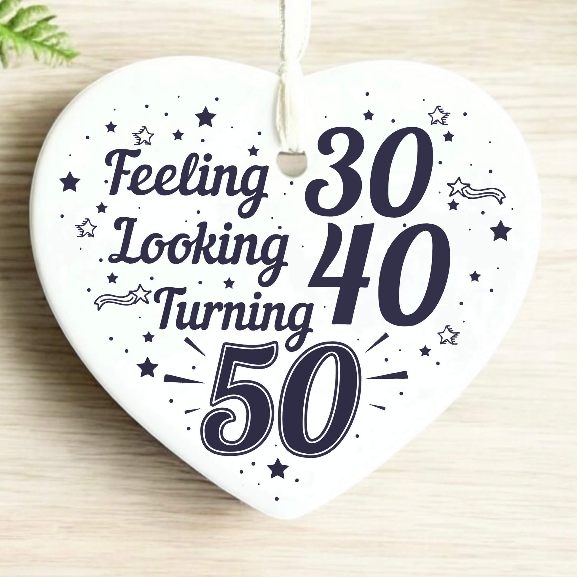 50th Birthday  
Ceramic Heart Keepsake  
Milestone Celebration  
Unique Gift Idea  
Personalized Keepsake  
Special Occasion Gift  
Heartfelt Present  
Cherished Memory  
Golden Jubilee  
Birthday Gifts  
Keepsake Ornament
50th
fifty