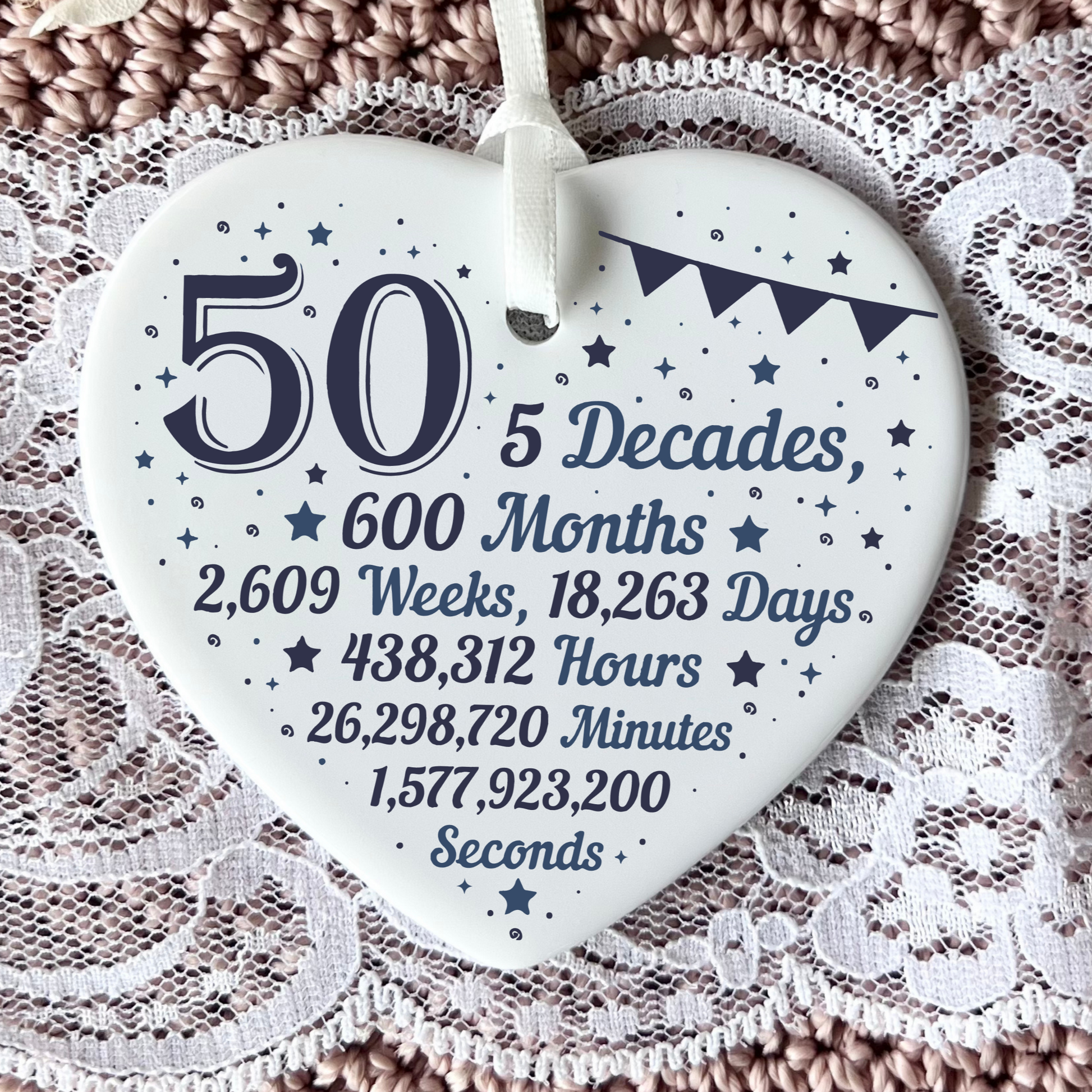 50th Birthday  
Ceramic Heart Keepsake  
Milestone Celebration  
Unique Gift Idea  
Personalized Keepsake  
Special Occasion Gift  
Heartfelt Present  
Cherished Memory  
Golden Jubilee  
Birthday Gifts  
Keepsake Ornament
50th
fifty