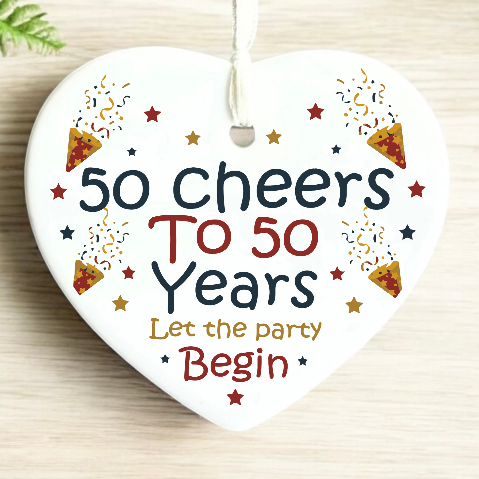 50th Birthday  
Ceramic Heart Keepsake  
Milestone Celebration  
Unique Gift Idea  
Personalized Keepsake  
Special Occasion Gift  
Heartfelt Present  
Cherished Memory  
Golden Jubilee  
Birthday Gifts  
Keepsake Ornament
50th
fifty