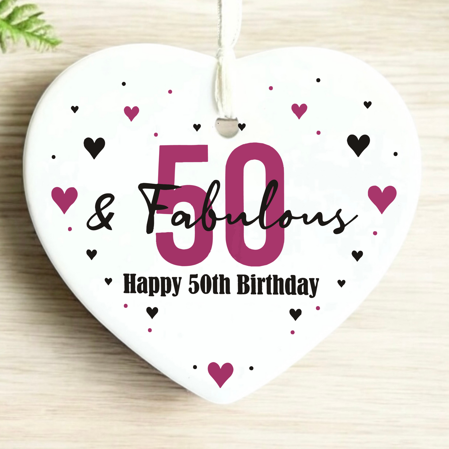 50th Birthday  
Ceramic Heart Keepsake  
Milestone Celebration  
Unique Gift Idea  
Personalized Keepsake  
Special Occasion Gift  
Heartfelt Present  
Cherished Memory  
Golden Jubilee  
Birthday Gifts  
Keepsake Ornament
50th
fifty