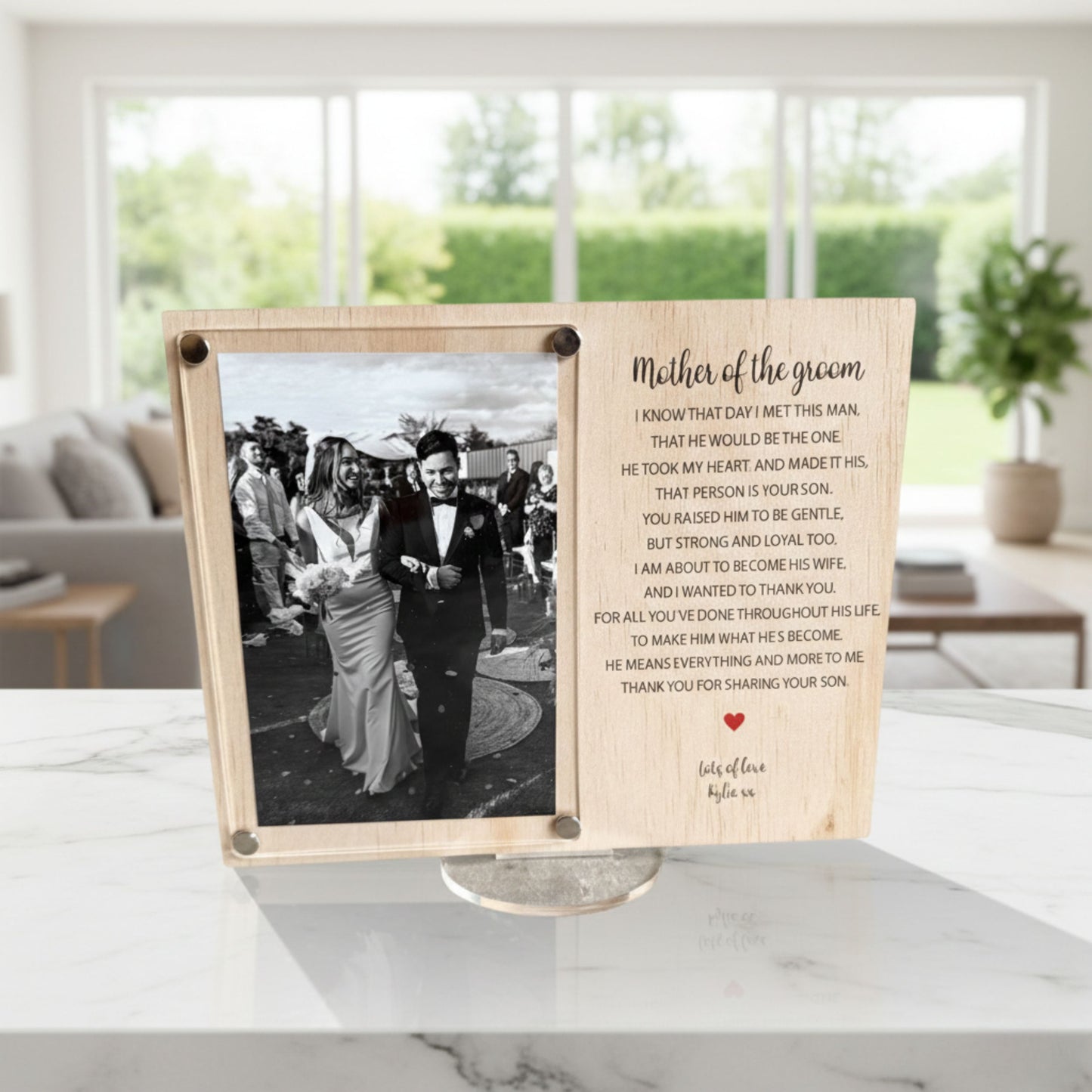 personalised gifts, custom gifts, custom frame, Bride frame, Wedding day, Wood frame, Wedding frame, Special Day, Wedding plaque, Mother of the groom, mother in law, Mother of Groom gift, wedding keepsake