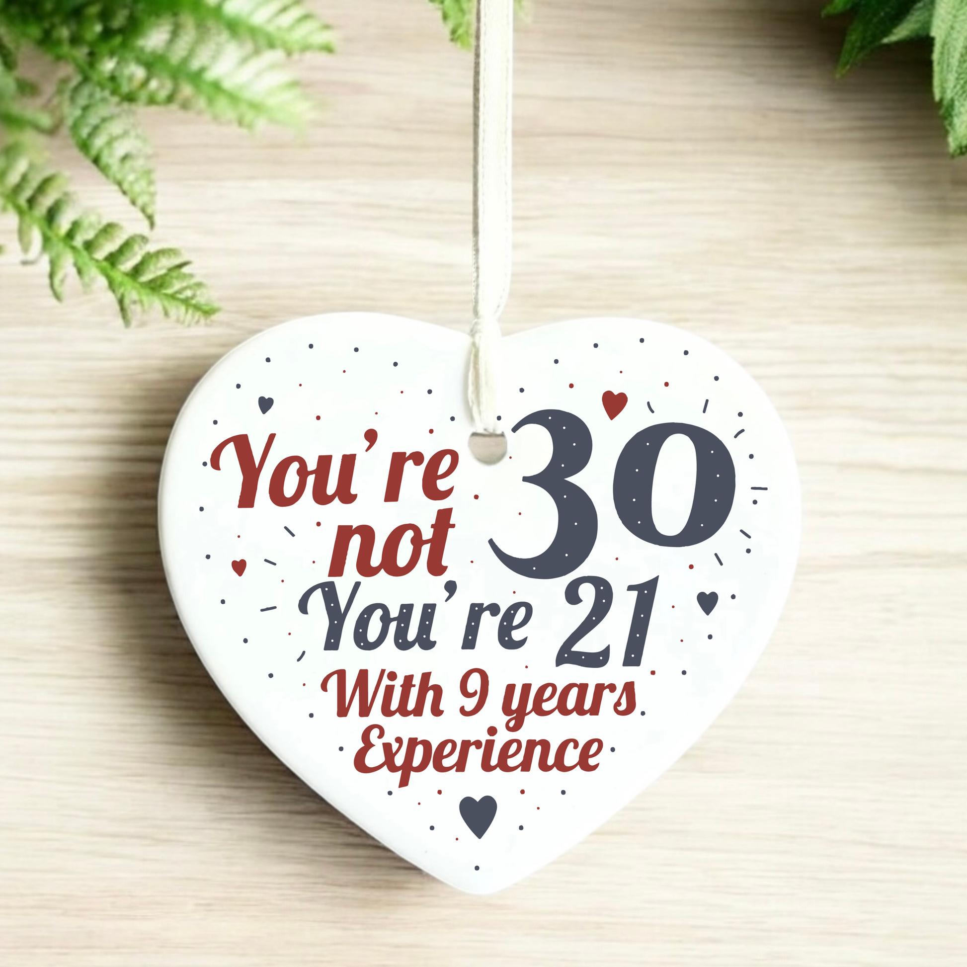 30th Birthday Gift
Funny Keepsake
Ceramic Heart
Milestone Birthday
Thirty Celebration
Unique Gift Idea
Birthday Humour
Memorable Keepsake
Heartfelt Present
Special Occasion Gift
Gifts for 30th
30th birthday