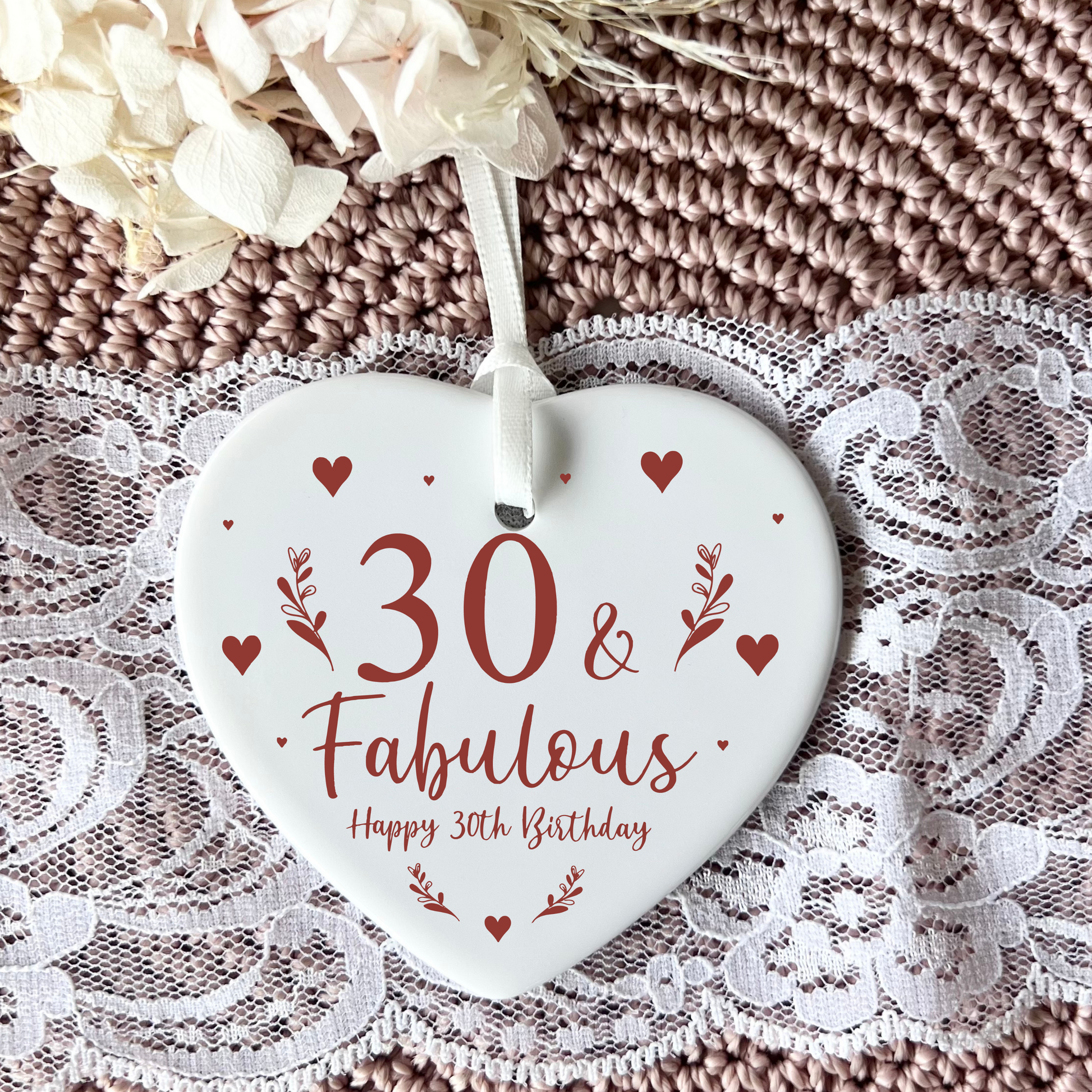 30th Birthday Gift
Funny Keepsake
Ceramic Heart
Milestone Birthday
Thirty Celebration
Unique Gift Idea
Birthday Humour
Memorable Keepsake
Heartfelt Present
Special Occasion Gift
Gifts for 30th
30th birthday