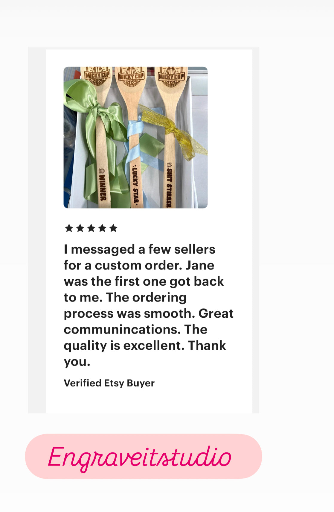 Cake smash wooden spoon 1st Birthday Personalised engraved photo prop