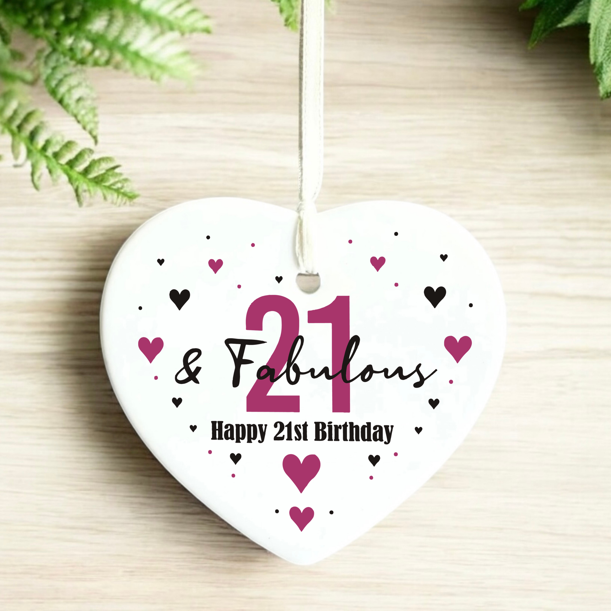 21st Birthday
21st
gifts for 21st
ceramic heart