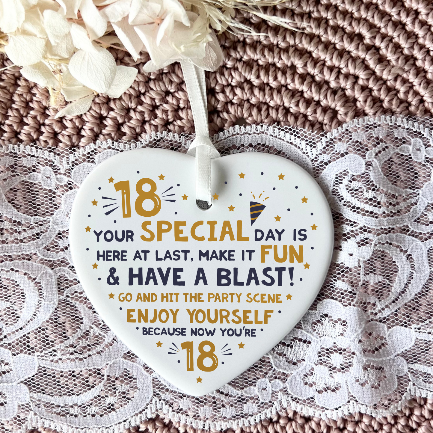 18th birthday
gifts for 18th
18
eighteen
18th gift
gift for her
gift for him
keepsake heart
birthday