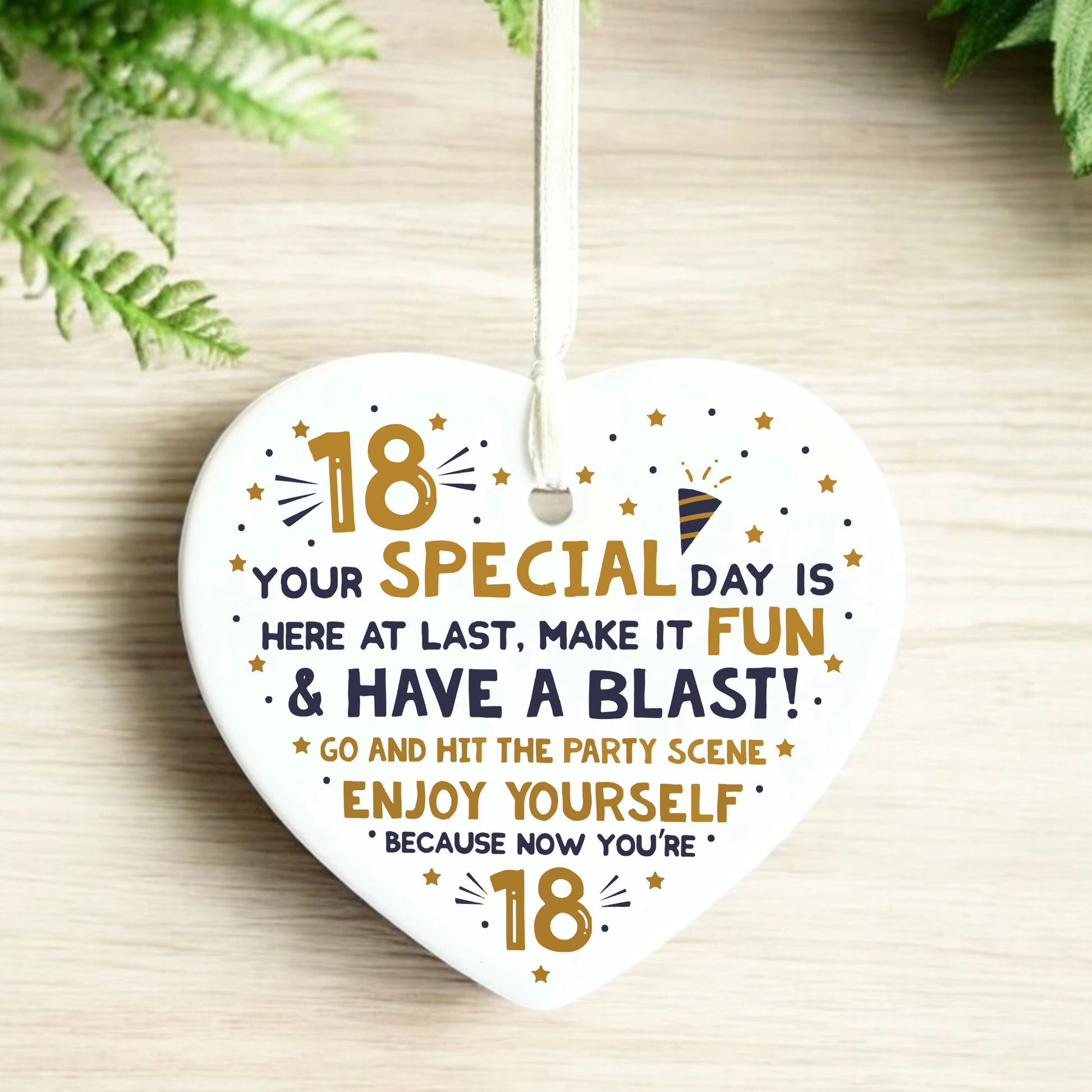 18th birthday
gifts for 18th
18
eighteen
18th gift
gift for her
gift for him
keepsake heart
birthday