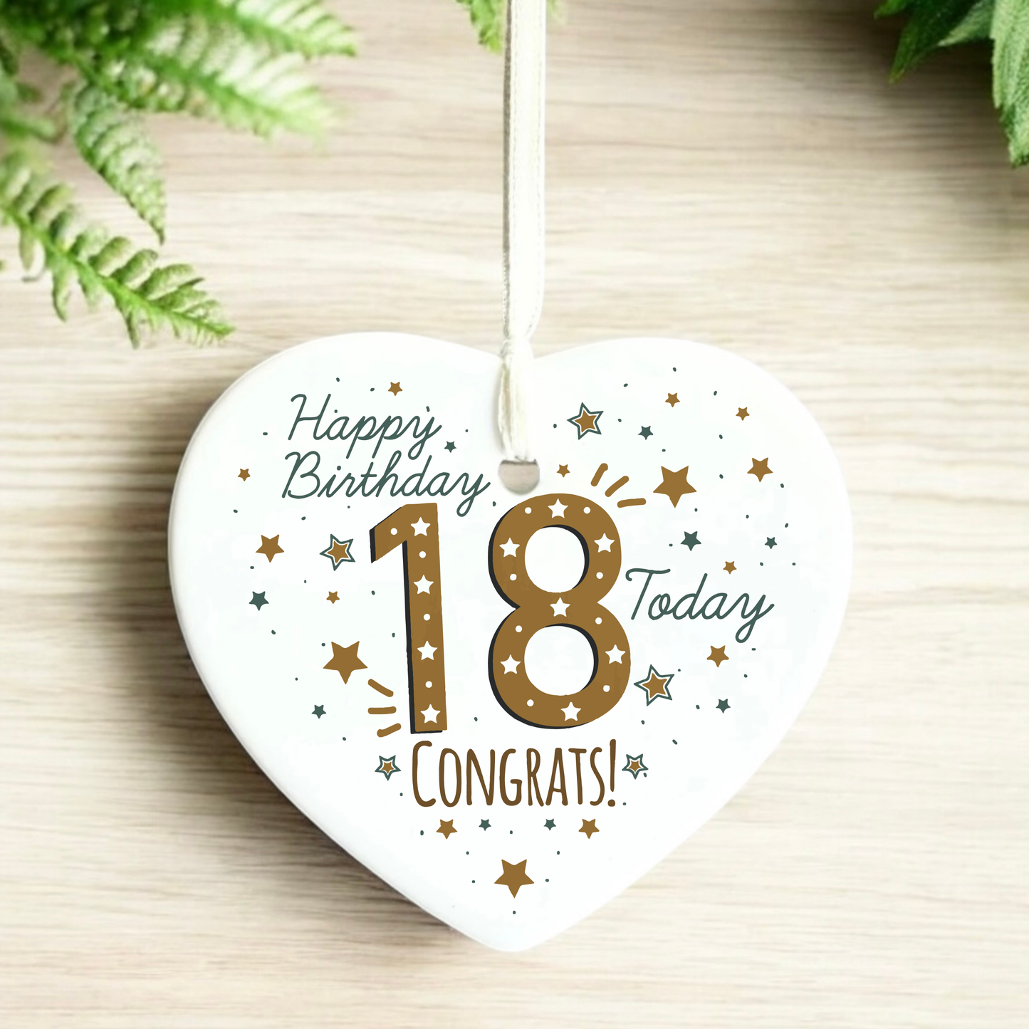 18th birthday
gifts for 18th
18
eighteen
18th gift
gift for her
gift for him
keepsake heart
birthday