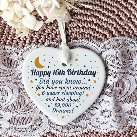 16th birthday
16th gifts
gifts for 16th birthday
16th ceramic hearts