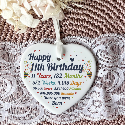 11th birthday
11th
gifts for 11th birthday
teenager gifts
heart keepsake