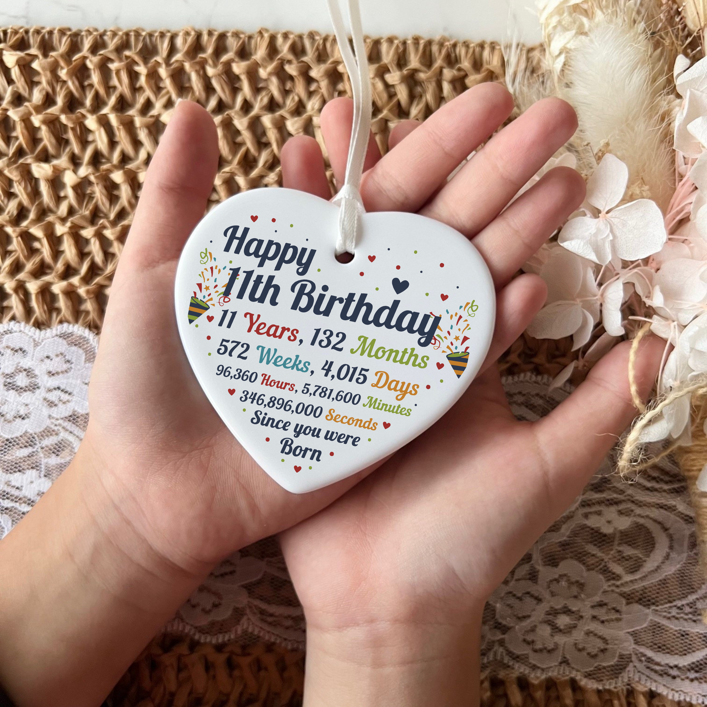 11th birthday
11th
gifts for 11th birthday
teenager gifts
heart keepsake