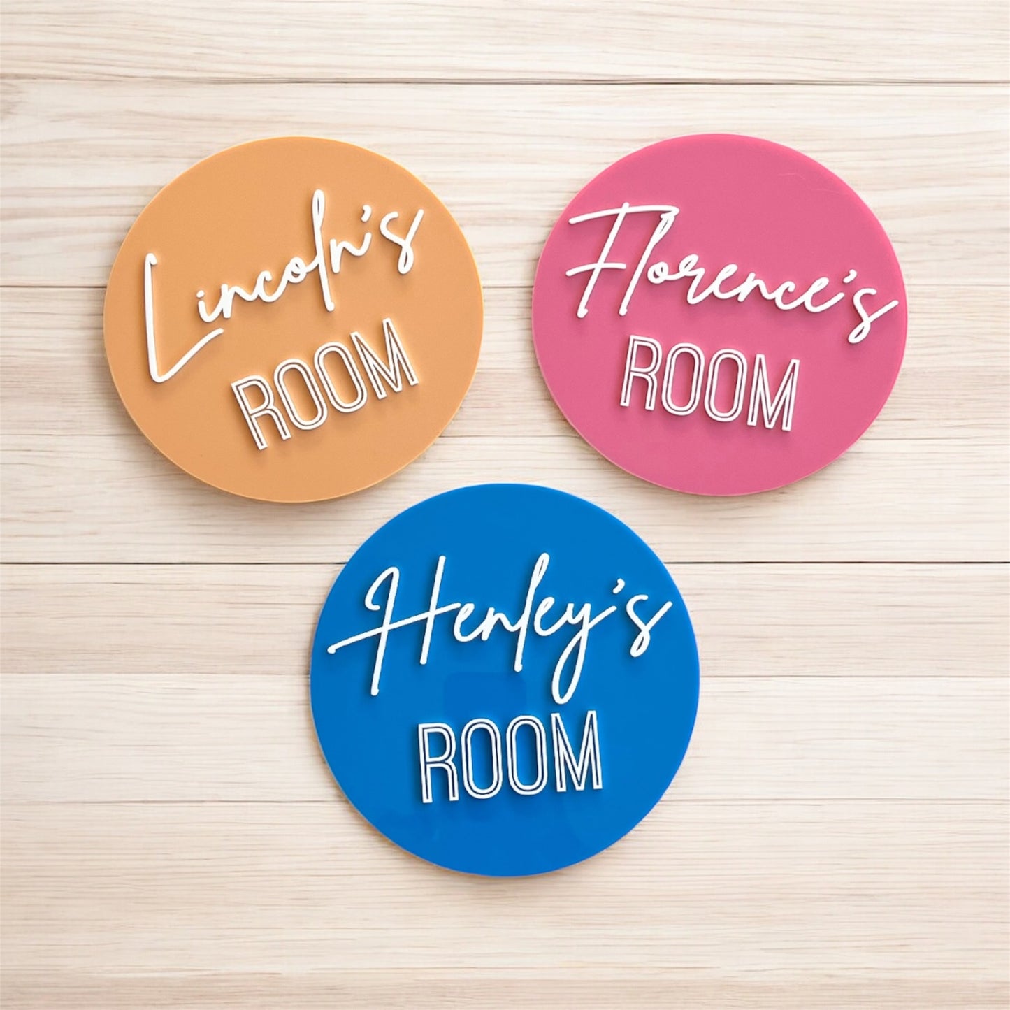 Kids name room sign Acrylic