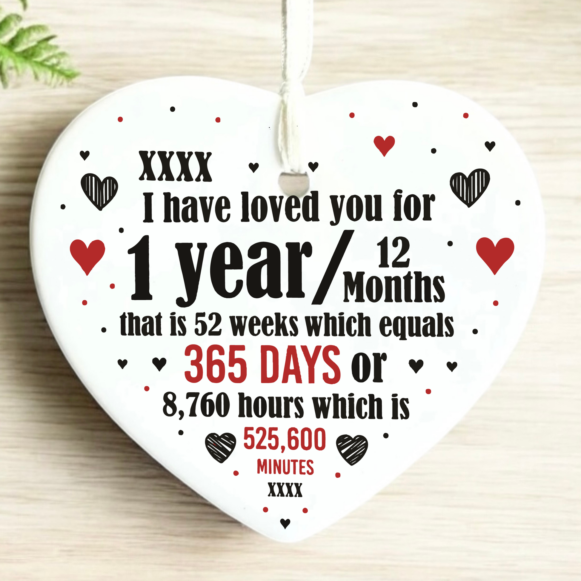 First Year Anniversary Keepsake, Ceramic Heart Gift, Anniversary Gift for Couples, Wedding Anniversary Celebration, Milestone First Anniversary, Unique Gift Idea for Anniversary, Paper Anniversary Gift, Heartfelt Keepsake for One Year, Sentimental Gift for Him/Her, Personalised Ceramic Heart, Commemorative First Anniversary Gift, Special Milestone Present, Cherished Memories Keepsake, Love Celebration Gift, Engraved Heart for One Year, Romantic Gift Idea, Thoughtful First Anniversary Gift