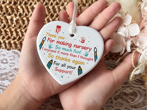 Teachers Keepsake, Ceramic Heart Gift, Gifts for Coaches, Gifts for Teachers, Mentor Appreciation Gift, Sentimental Ceramic Keepsake, Heartfelt Gift for Educators, Unique Gift for Mentors, Inspirational Teacher Gift, Thoughtful Coach Present