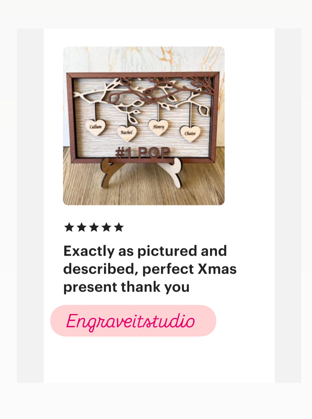 Personalised Black heart sign for dad | gifts for daddy | Custom gift for dad | Fathers Day