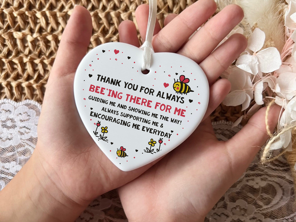 Teachers Keepsake, Ceramic Heart Gift, Daycare Teacher Gift, Gifts for Daycare Providers, Sentimental Gift for Educators, Heartfelt Keepsake for Caregivers, Unique Gift for Daycare Staff, Appreciation Gift for Teachers