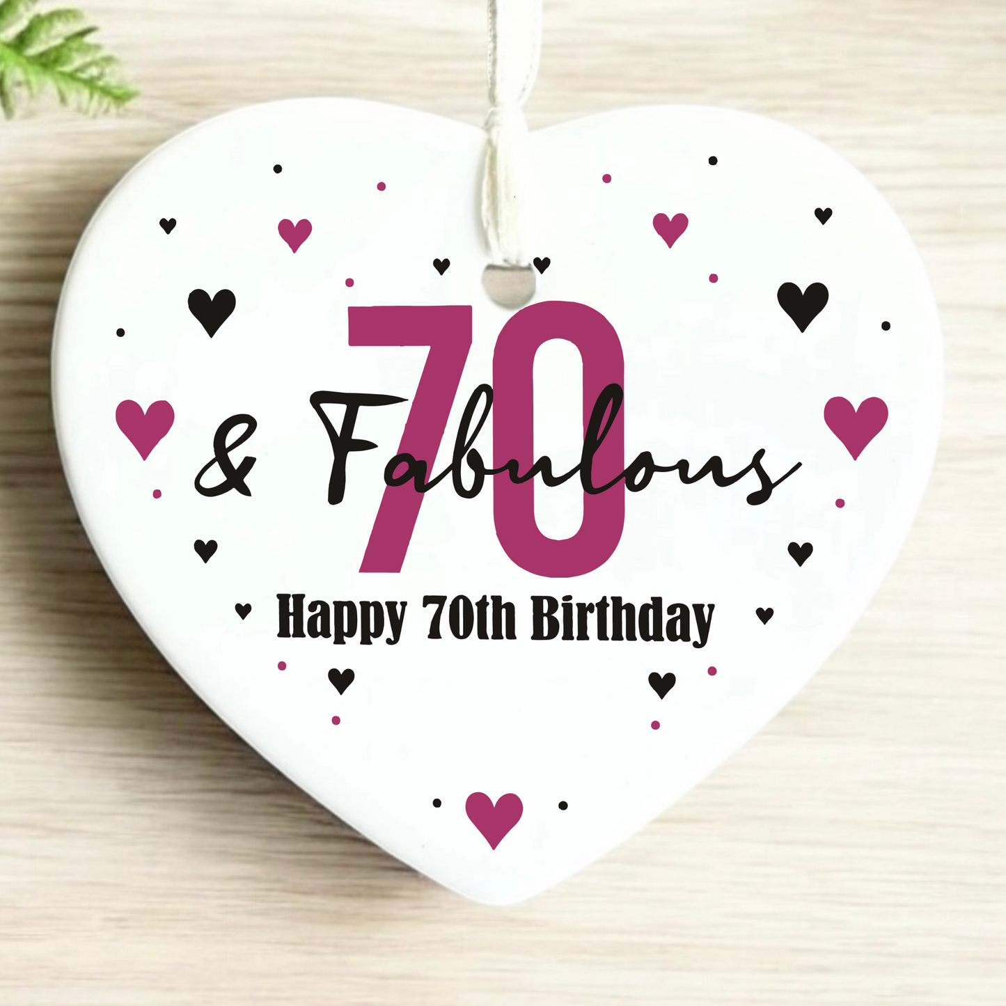 70th Birthday, Ceramic Keepsake, Heart-Shaped Gift, Seventy Years, Milestone Birthday, Birthday Gifts, Personalised Keepsake, Anniversary Gift, Celebration Gift, Thoughtful Gesture, Keepsake Memory, Unique Gift Idea, Cherished Keepsake, Special Occasion, Heartfelt Present