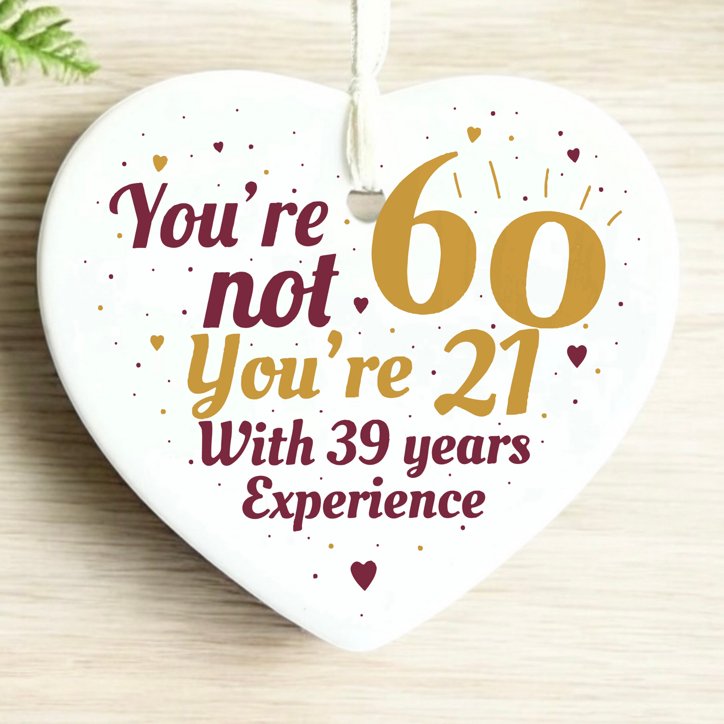 60th Birthday  
Ceramic Keepsake  
Heart-Shaped Gift  
Sixty Years  
Milestone Birthday  
Birthday Gifts  
Personalized Keepsake  
Anniversary Gift  
Celebration Gift  
Thoughtful Gesture  
Keepsake Memory  
Unique Gift Idea  
Cherished Keepsake  
Special Occasion  
Heartfelt Present